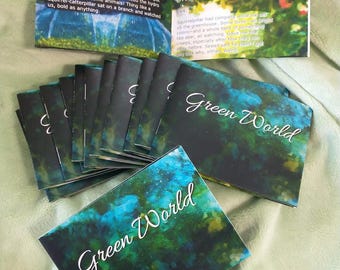 Green World, a sci-fi eco-horror mini zine