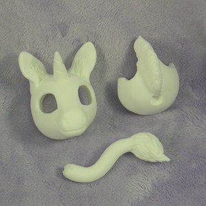 Unicorn bjd ball pet blank cast