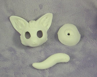 Fennec fox bjd ball pet blank cast