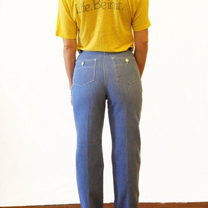 70s high waisted jeans