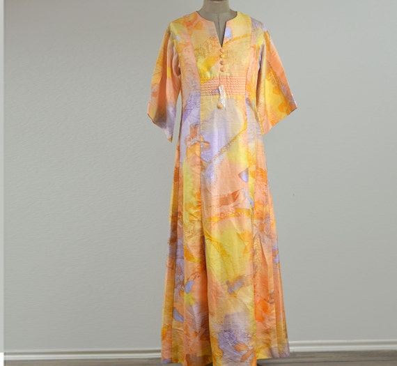 60’s Vintage Tori Richard Laui Kai Long Sleeve Ma