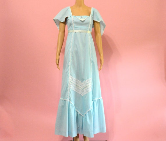 empire waist vintage dress