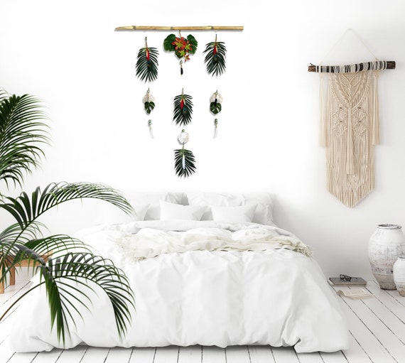Handmade Tropical Wall Hanging Decor Palm Leaf - Tropical Wall Decor Palm Handmade Tropical Wall Hanging Decor Palm Leaf - Tropical Wall Decor Palm