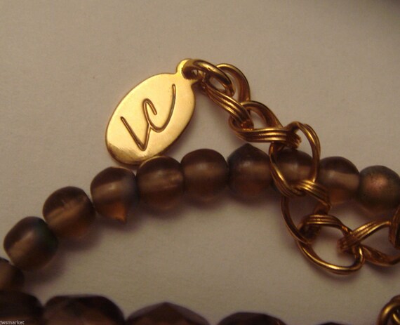 Vintage Liz Claiborne Multi-color Six Strand Bead… - image 4