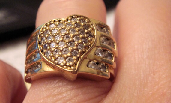 Absolute cubic store zirconia rings