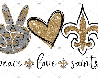 Love Saints Svg Etsy