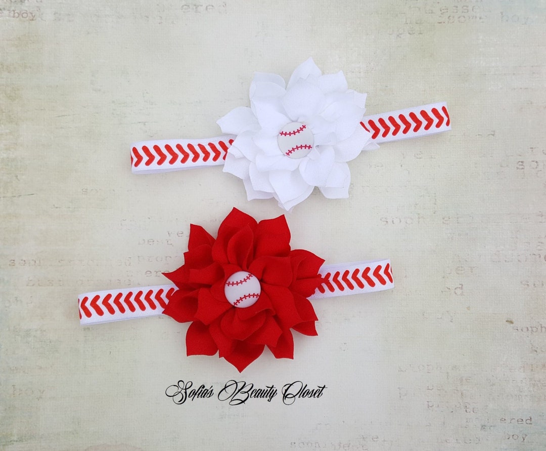 Baseball Headband Baseball Mom Baseball Birthday Baseball Etsy