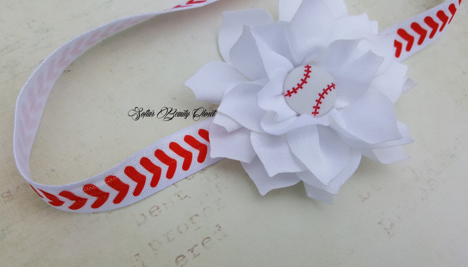 Baseball Headband Baseball Mom Baseball Birthday Baseball Etsy