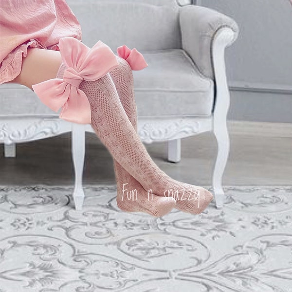 Girls Fancy Socks Etsy