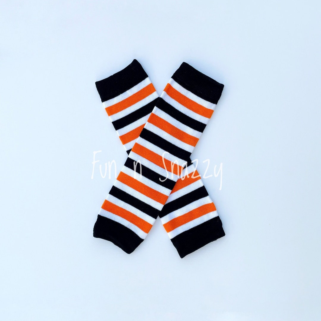 Halloween Leg Warmers, Fall Leg Warmers, Pumpkin Leg Warmers, Witch Leg