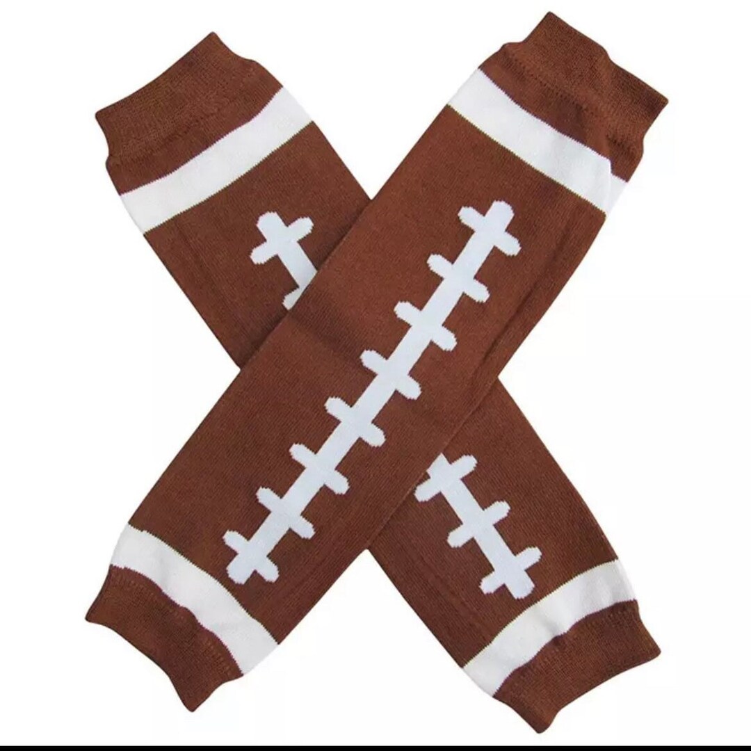 Football Leg Warmers Baby Leg Warmers Toddler Leg Warmers Etsy