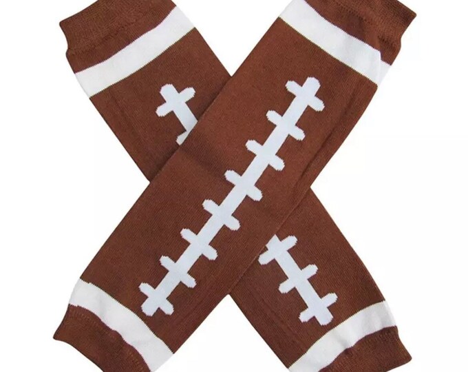 Football Leg Warmers Baby Leg Warmers Toddler Leg Warmers Etsy
