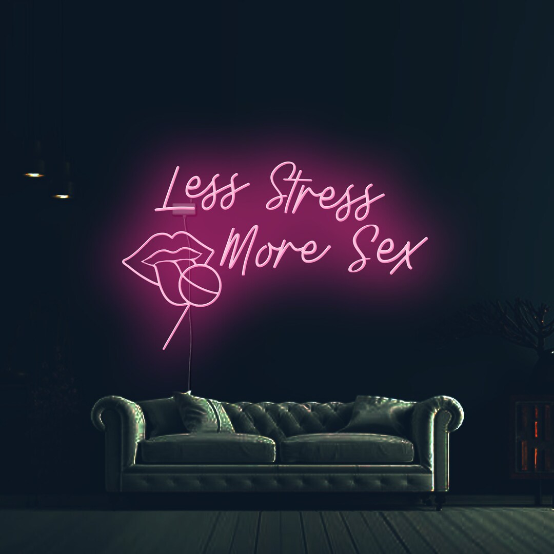 Custom Sex Neon Signsexy Lip Licking Lollipop Led Signlove - Etsy