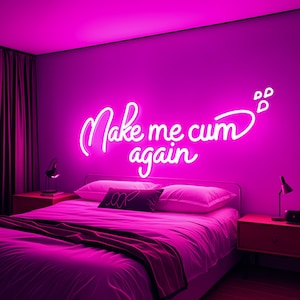 Cum Neon Sign - Etsy
