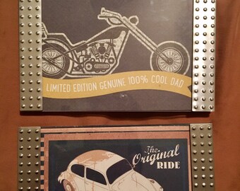 harley davidson picture frames