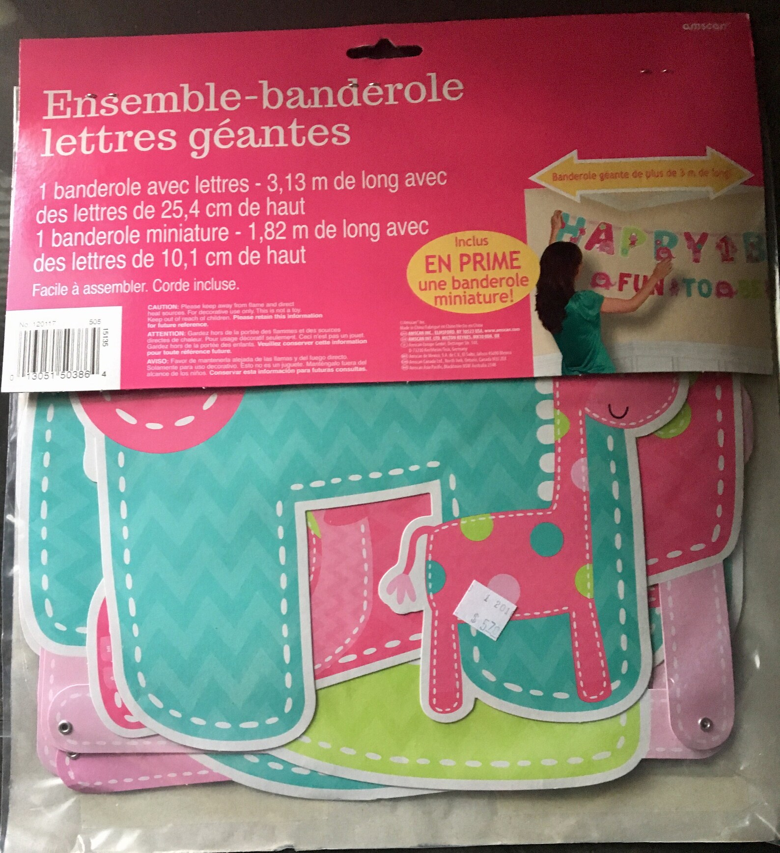 Amscan Lalaloopsy Happy Birthday Banner – Jumbo Größe, Offizielles Partyzubehör
