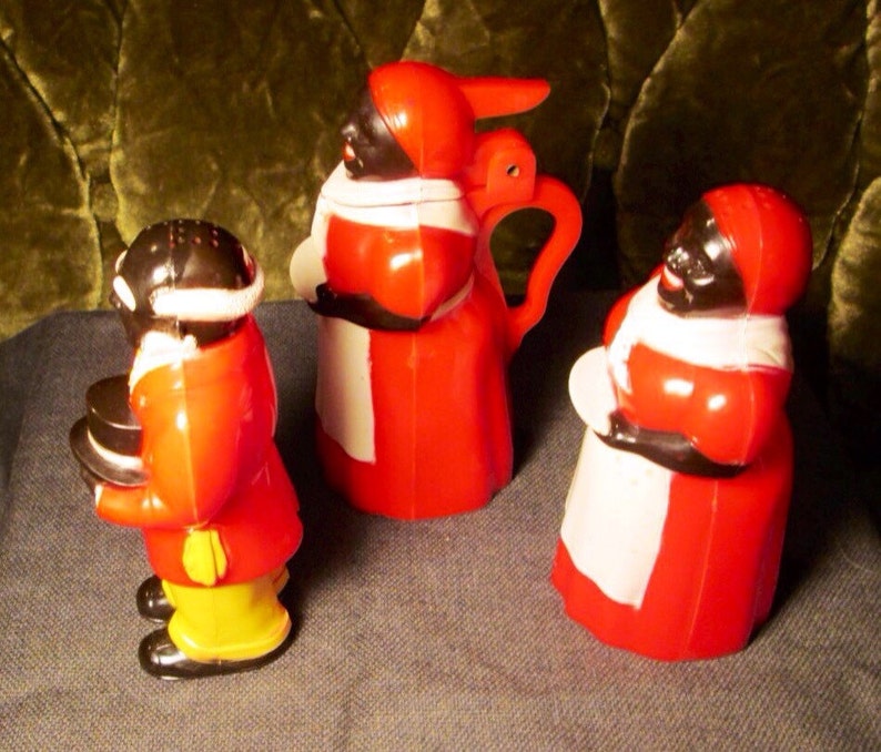 Aunt Jemima Uncle Mose Vintage Salt and Pepper Shaker Set Etsy