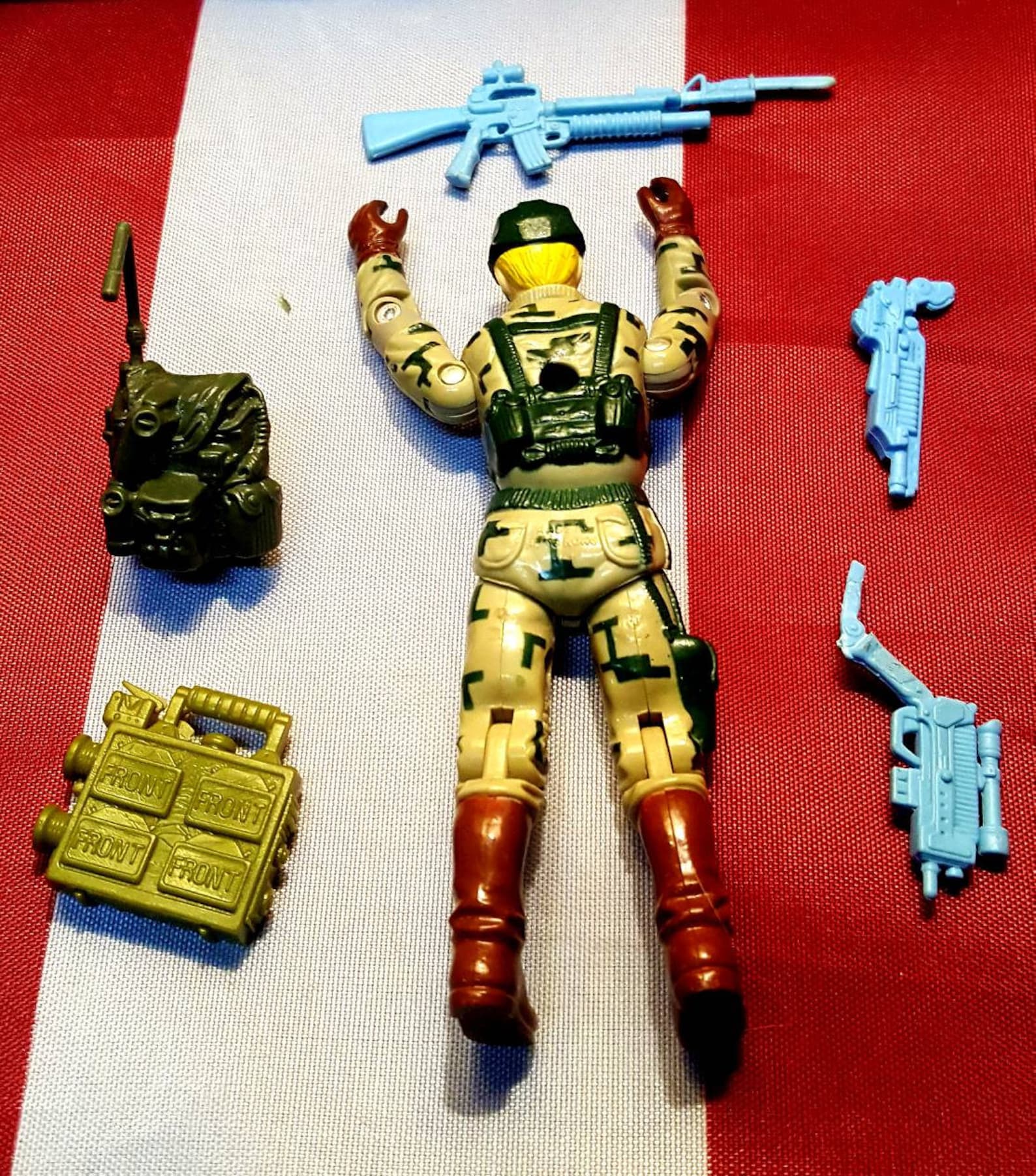 Vintage GI Joe Action Figure Recondo 1980s Hasbro GI Joe GI Etsy