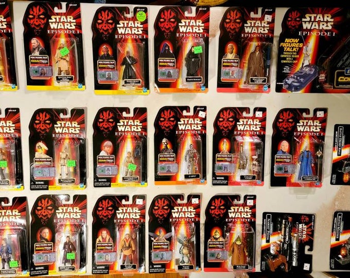 Vintage Star Wars, Episode 1, The Phantom Menace - Action Figures - Your Choice- Mix and Match - NIB by Kenner.