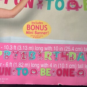 Amscan Lalaloopsy Geburtstags-Banner – Jumbo Letter Banner Zum Hinzufügen Des Alters