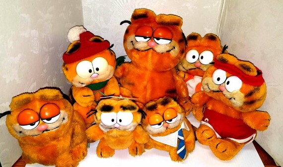 garfield plush collection