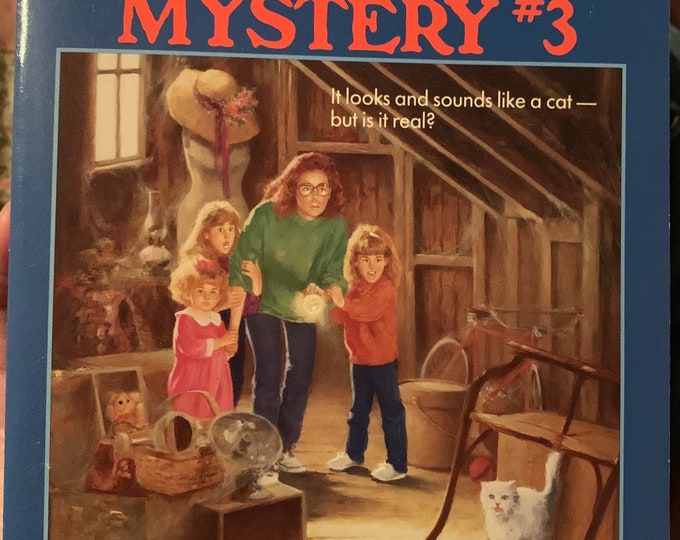 The Baby-Sitters Club MYSTERY #3, Mallory and the Ghost Cat BSC Book, 1992 Apple Paperback Teen Chapter Storybooks, Ann M. Martin