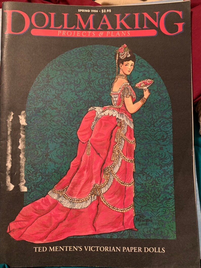 1 Spring 1986 includes Vintage Doll Ads and Pics Free Shipping! Vol 2 No DOLL MAKING Project /& Plans Magazine