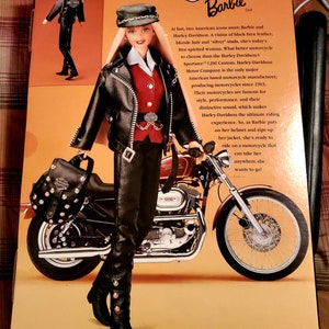 BARBIE DOLL Harley Davidson 1 NIB Hasbro 1996 Collectible Toy - Etsy