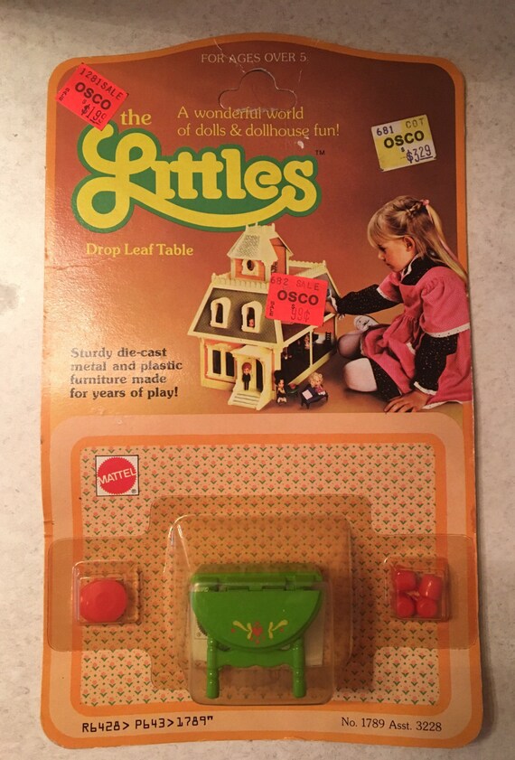 mattel 1980 metal doll furniture