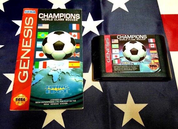 Champions World Class Soccer  (Sega Genesis) Gameplay 