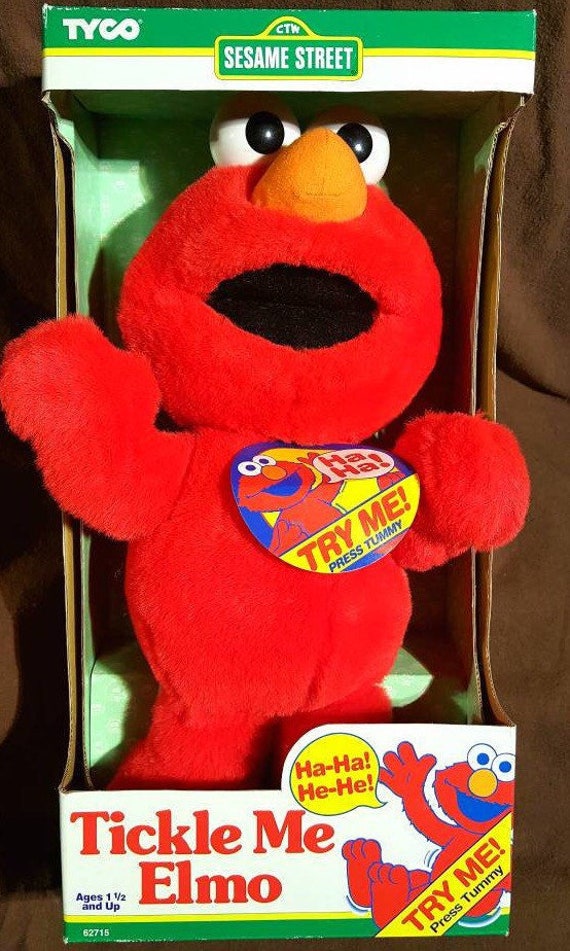 tickle me elmo in box value