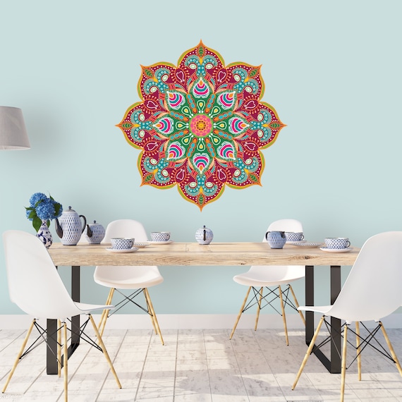 Mandala on sale wall decal