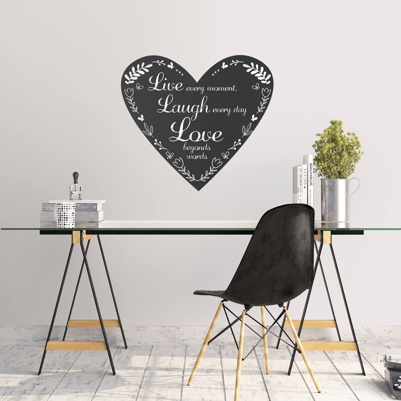 Live Laugh Love Wall Decor Live Laugh Love Wall Decal Live Etsy