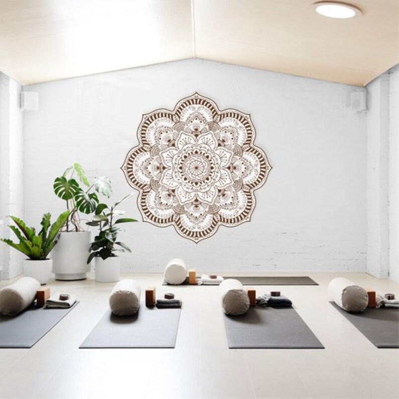 Large Wall Stencil Large Mandala Stencil Mandala Stencil Etsy