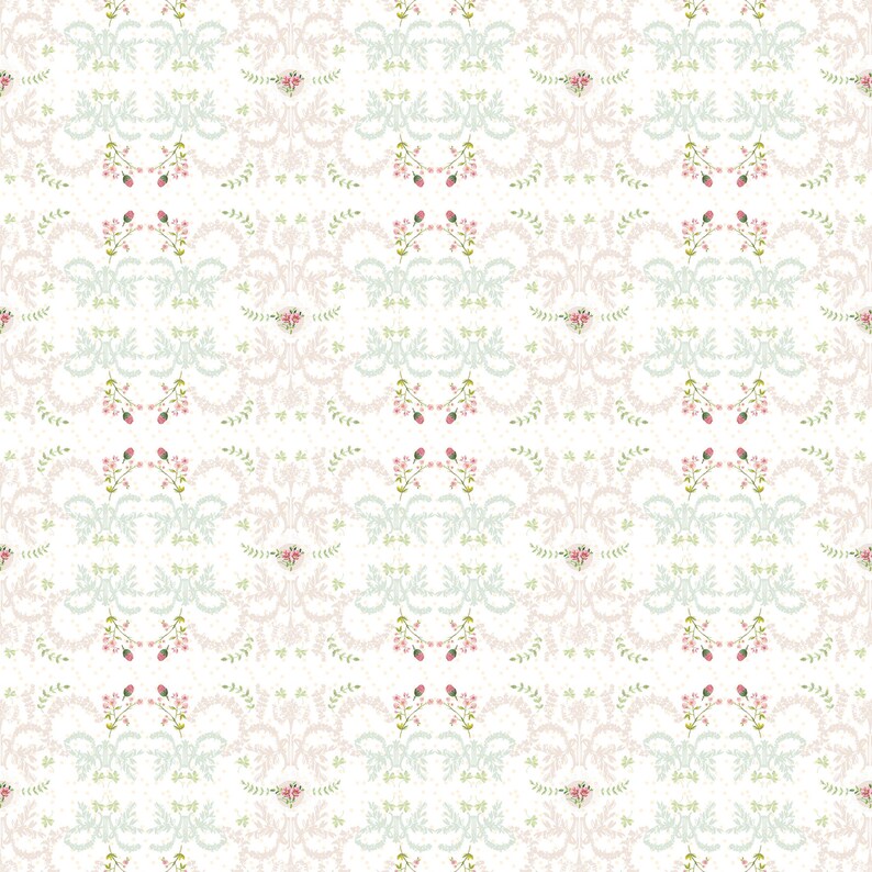 French Wallpaper White Removable Wallpaper Peel & Stick | Etsy