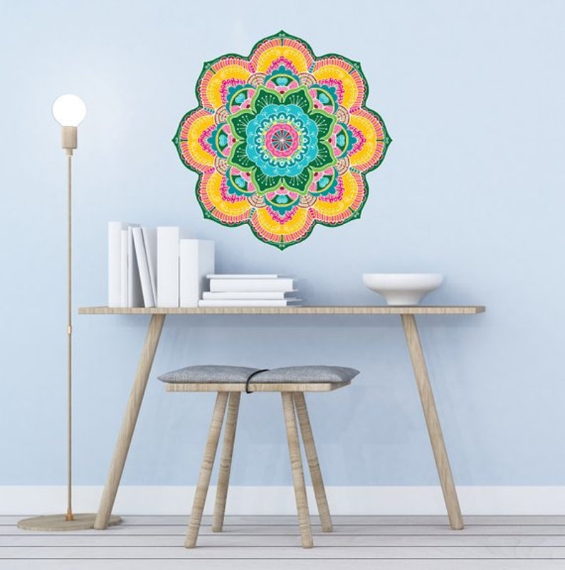 Furniture Decal Large Vinyl Decal Large Stencil Boho Decor Etsy