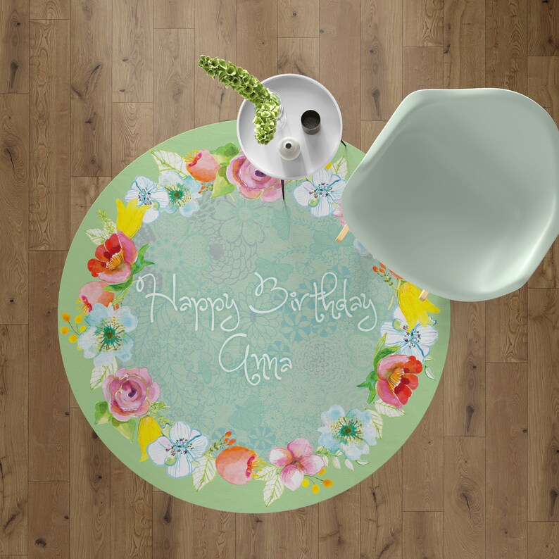 Pvc Vinyl Mat Linoleum Rug Kitchen Rug Personalized Etsy