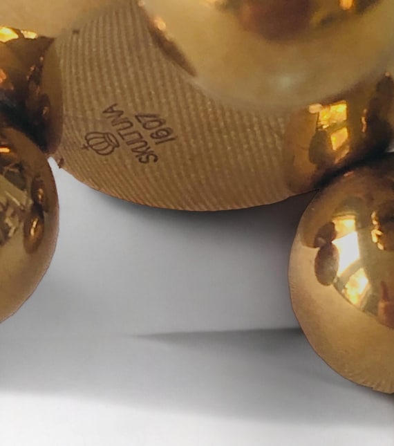 予約済 Skultuna 真鍮製キャンドルホルダー：スウェーデン製