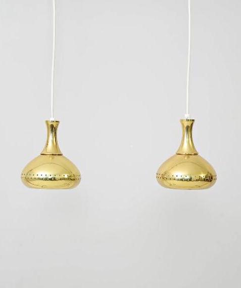 北欧 ハンスアグネ ヤコブソン 676 真鍮 ペンダント1970年代 オリジナル