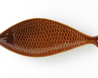 Stunning Stig Lindberg for Gustavsberg fish dish