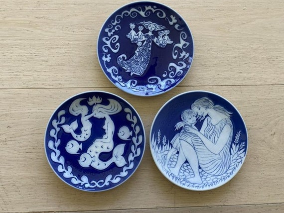 ロイヤルコペンハーゲン 母の日プレート：1972年、1976年、1978年