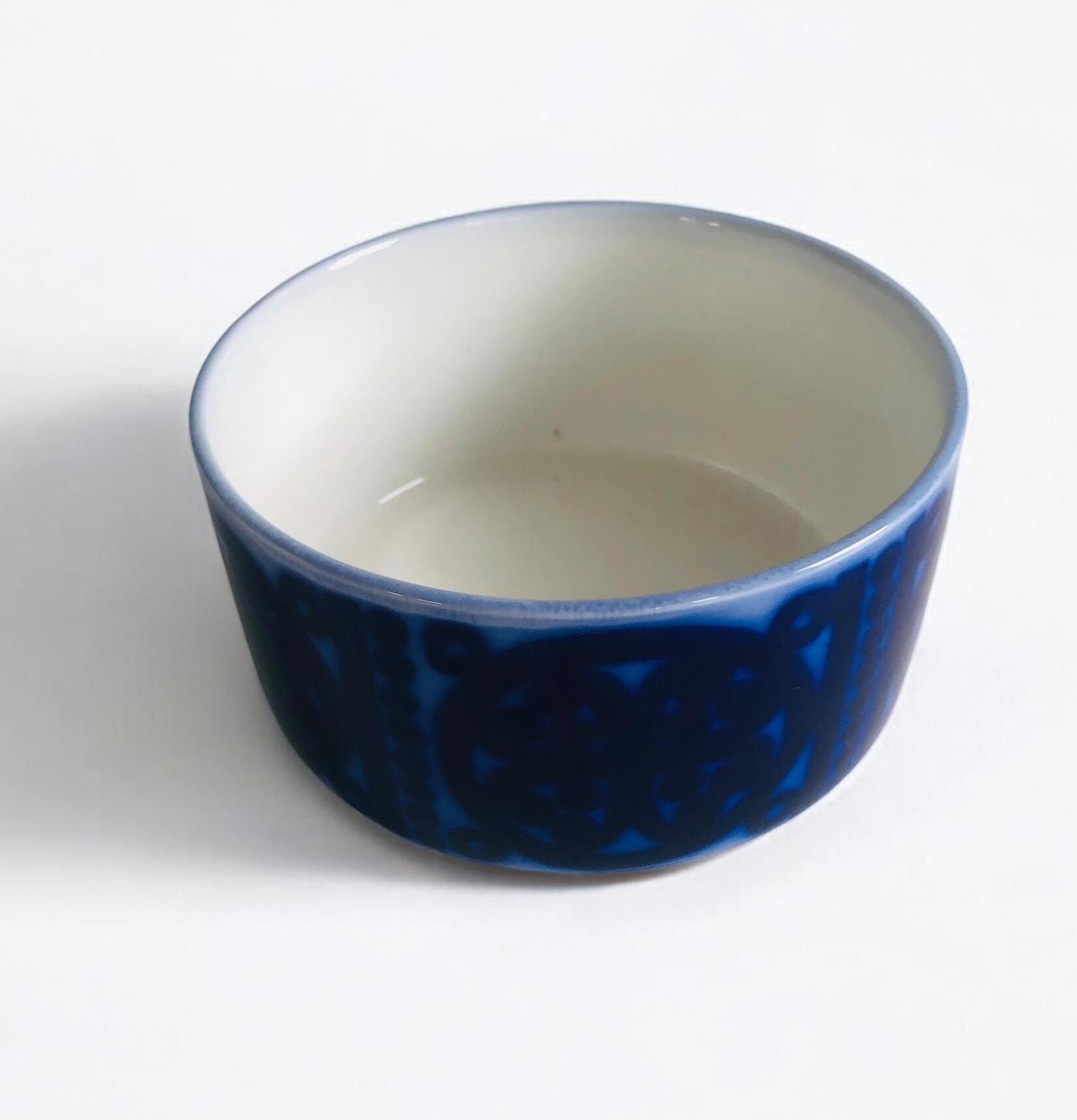 スティグ・リンドベリ・グスタフスベリ・ボウル: Blå Husar Blue