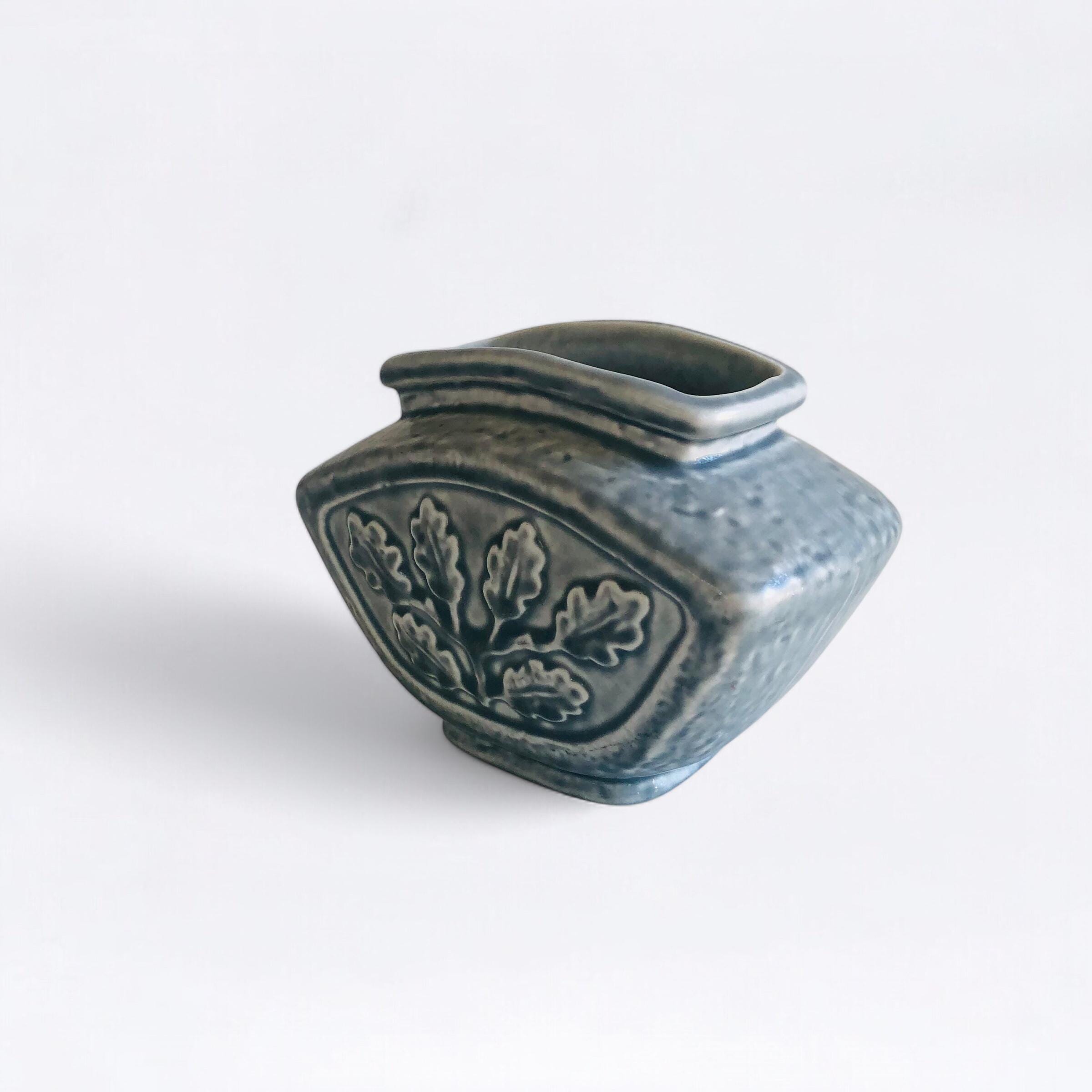 北欧　グンナーニールンド　Gunnar Nylund エクレフ　２点　花瓶 グンナー・ニルンド「エクレフ」ロールストランドの彫刻花瓶 – グレー