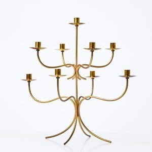 Rare Josef Frank Filigree Candelabra Candle Holder Model 2454 – Svenskt Tenn, Sweden 1950s