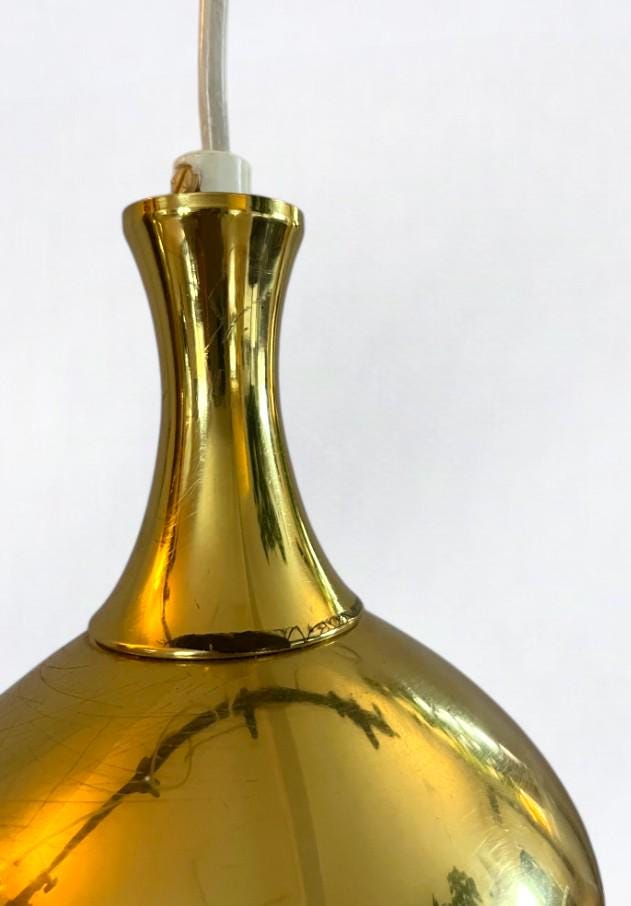 北欧 ハンスアグネ ヤコブソン 676 真鍮 ペンダント1970年代 オリジナル