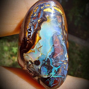 Boulder Opal, Cabochon, Koroit, Yowah, Australian Opal, Opal Jewelry
