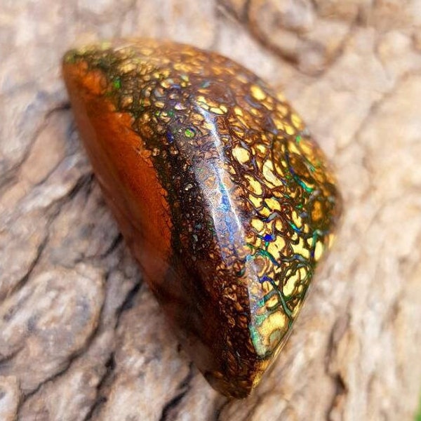 Yowah nut, Boulder Opal, Cabochon, Boulder Opal Cab, Specimen, Matrix Boulder Opal,  Koroit, Australian Opal