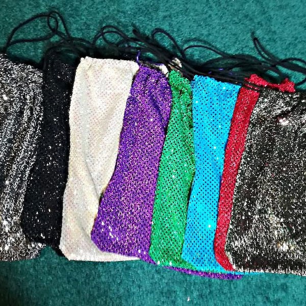 Hot Sequins Money Bags