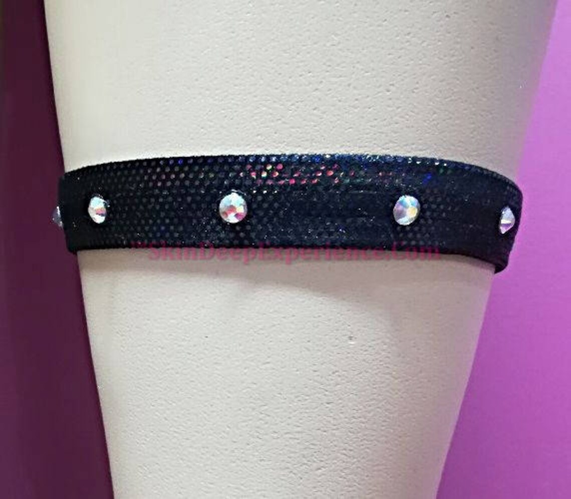 Money Maker Wet Look Garter Butt Harness