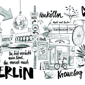 2 Berlin City Postkarten Bild 4